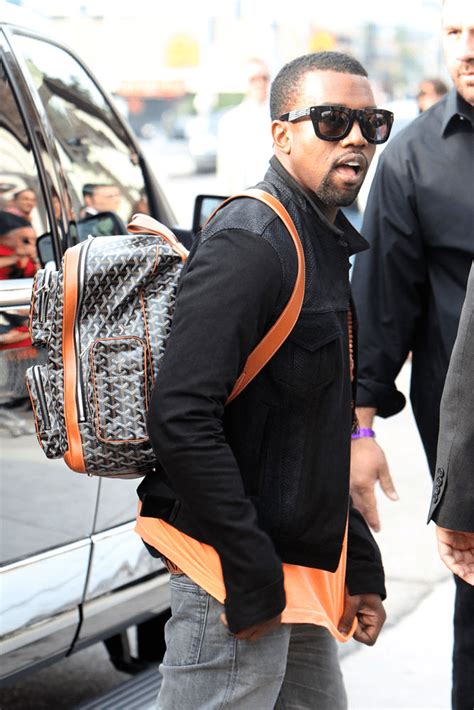 kanye west goyard bag.